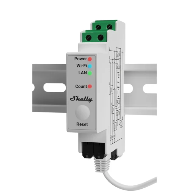 Shelly Pro 3EM 120A - Contatore energetico WiFi