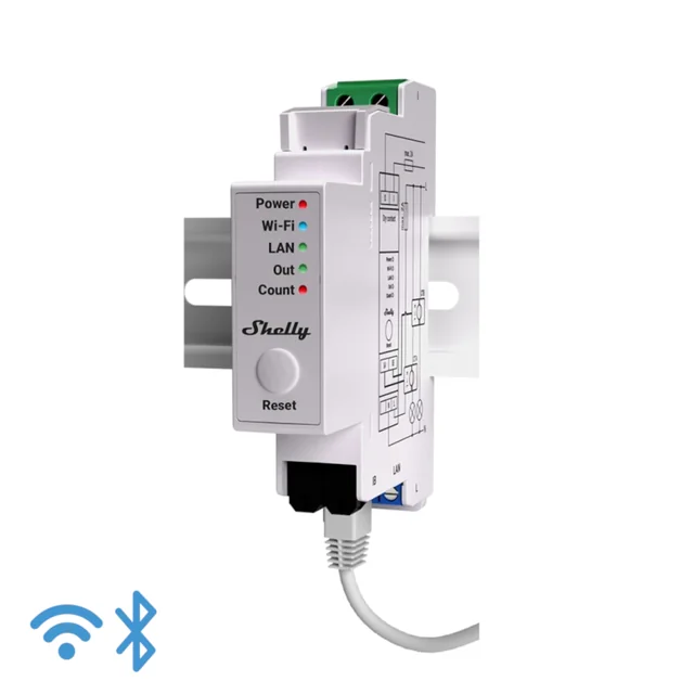 Shelly Pro EM-50 - Contor de energie operat prin WiFi