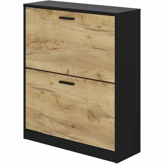 Shoe Cabinet NO NAME Leona 74 x 25 x 88 cm Black