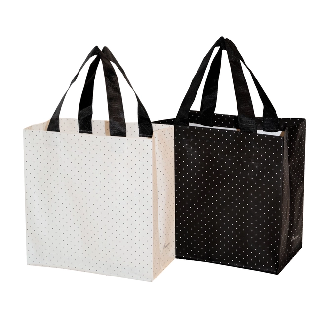 Shopping bag 10L - Dots