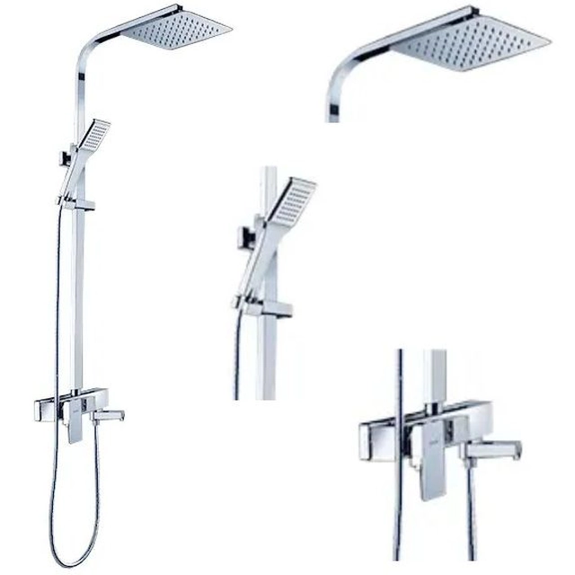 Shower set with Rea Navaro spout