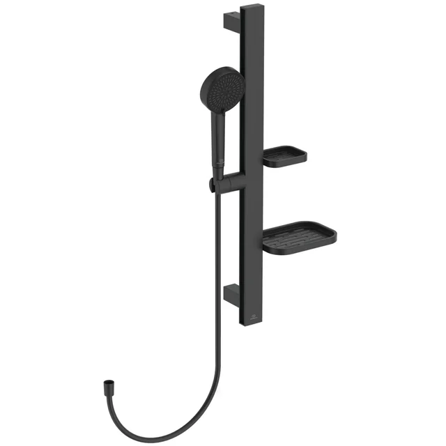 Shower stand Ideal Standard IdealRain, Alu+, 600 mm, head 100 mm, Silk Black matte black