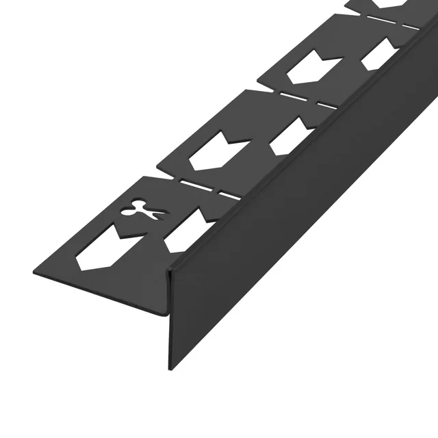 Shower tray slope 140cm Black