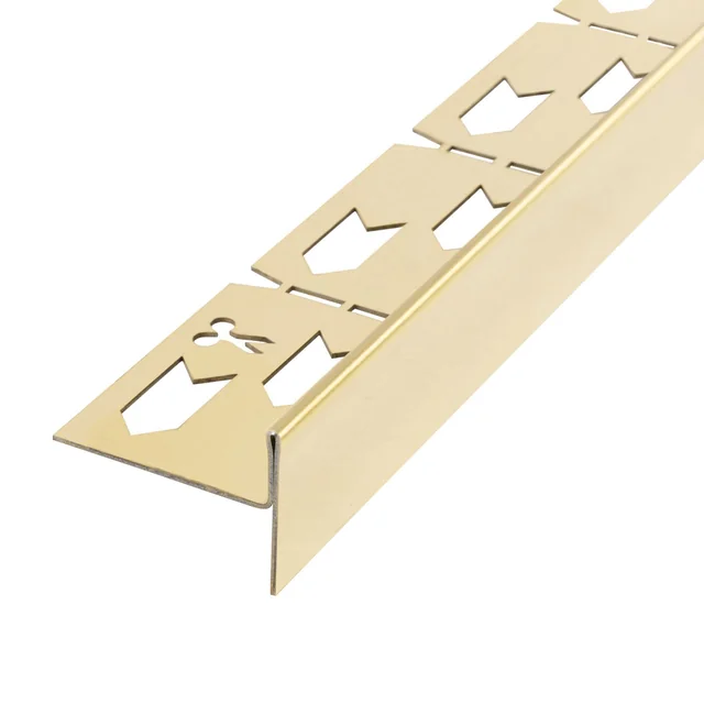 Shower tray slope 140cm Gold