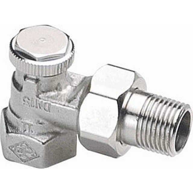 Shut-off-regulating valve d1/2 K nickel-plated REGUTEC EARE