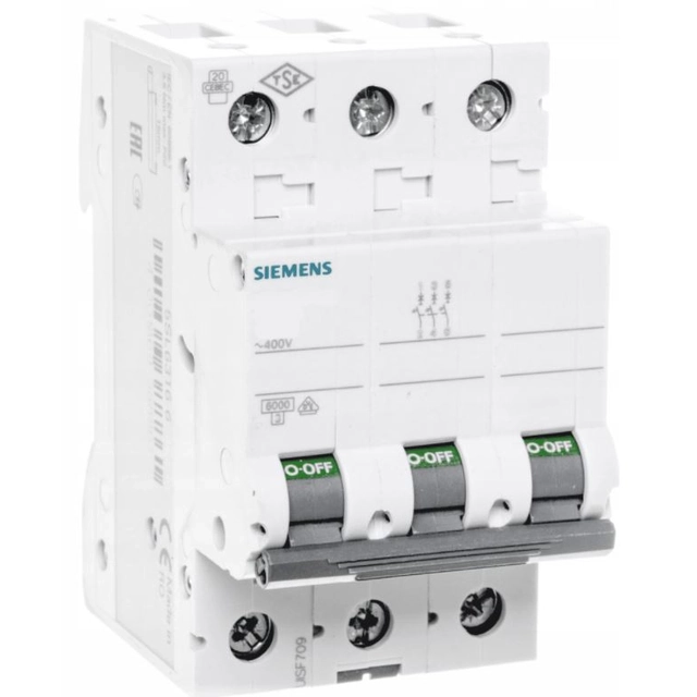 SIEMENS circuit breaker B10 3F