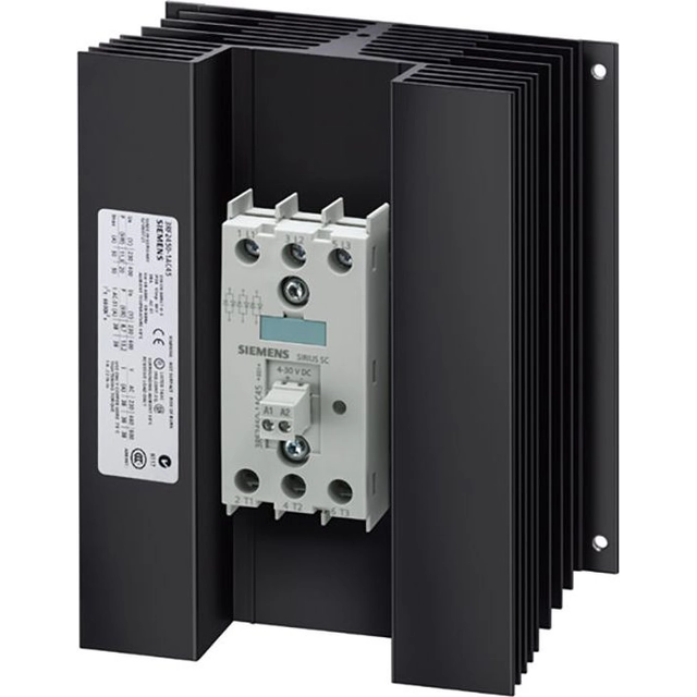 Siemens halfgeleiderschakelaar 50A 3P 4-30V DC 3RF24 (3RF2450-1AC45)