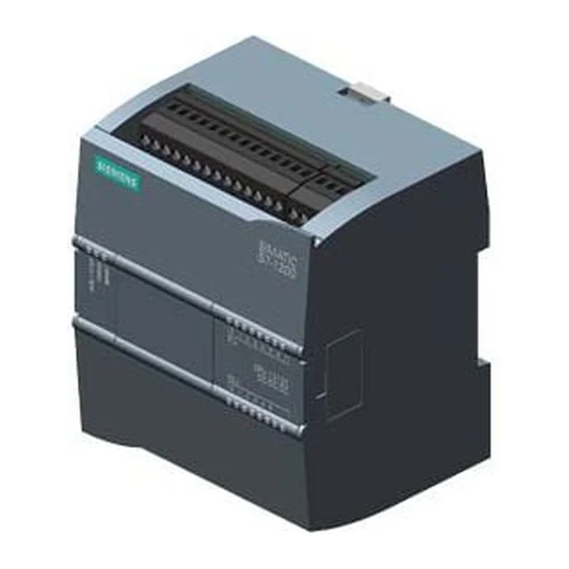 Siemens Moduł podstawowy PLC CPU 1212C 8WE 6WY+2WE analogowe 24V DC 75kB SIMATIC S7-1200 (6ES7212-1AE40-0XB0)