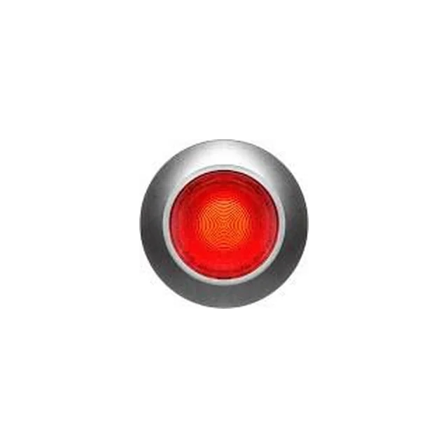 „Siemens“ mygtukų pavara 30mm raudona su apšvietimu be savaime grįžtančio metalo (3SU1061-0JD20-0AA0)