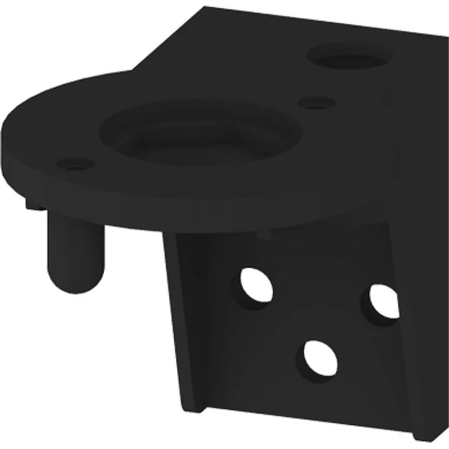 Siemens Plinth mounting plastic, mounting to the base, black 70mm 8WD4408-0CD