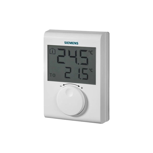Siemens RDH100 Digital room thermostat with wheel, wired