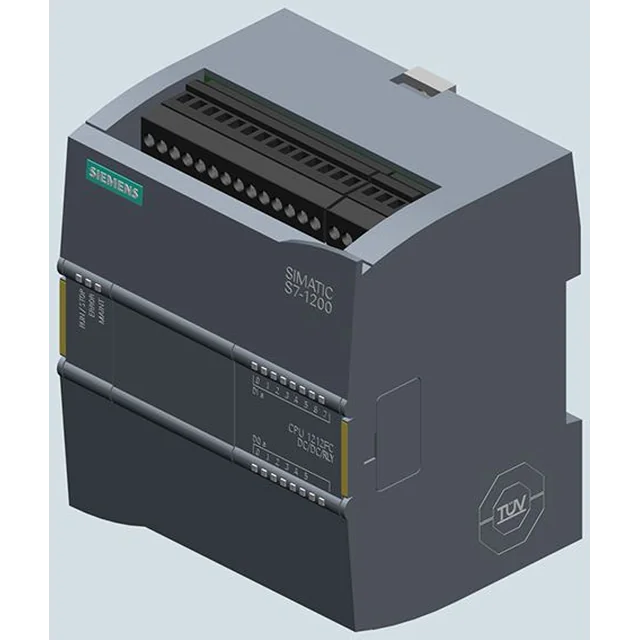 Siemens SIMATIC S7-1200 CPU blokas 1212F DC/DC/RLY 8 DI 24V DC atmintis 100KB (6ES7212-1HF40-0XB0)