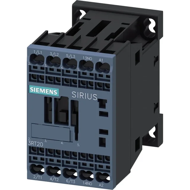 Siemens Stycznik mocy AC-3 7.5 kW/400V 1Z AC 230 V 50/60 Hz wielkość S00 przył. sprężynowe 3RT2018-2AP01