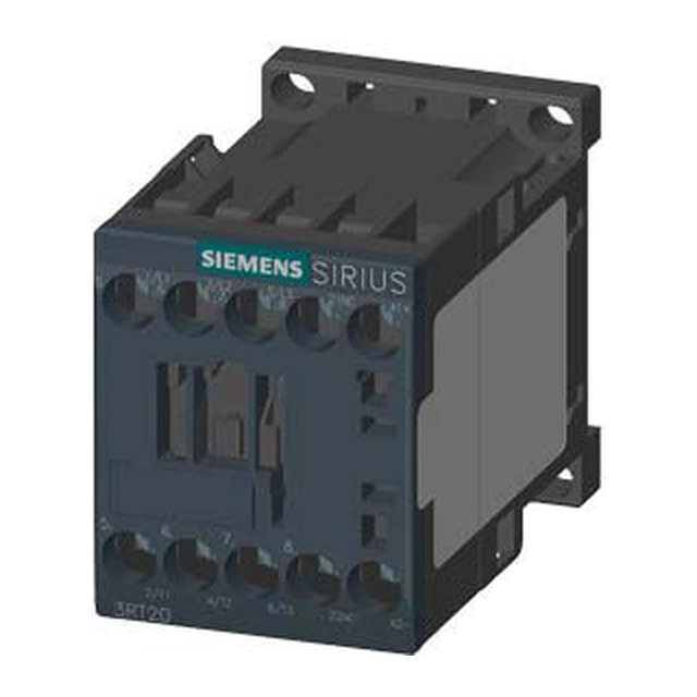 Siemens Stycznik movimiento 12A 3P 24V DC 0Z 1R S00 (3RT2017-1BB42)