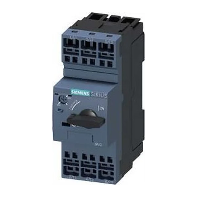 Siemens Switch size S0 class 10 Trip. term. 18...25A, Short-circuit release 325A Spring contacts Standard breaking capacity For protection