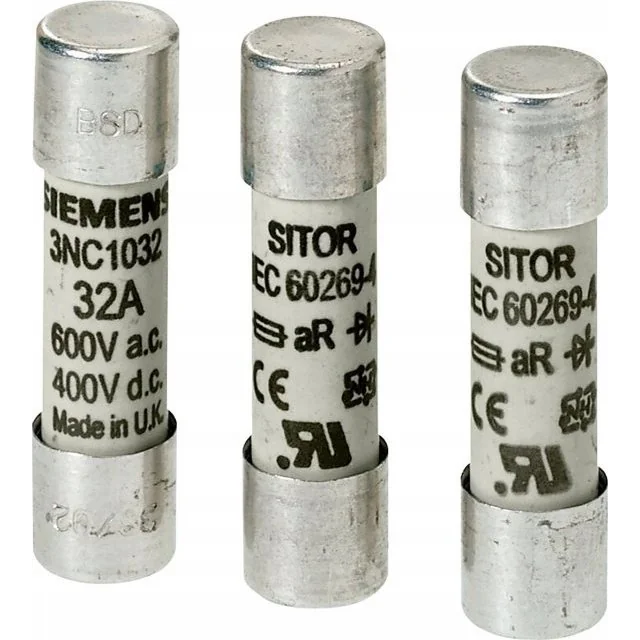 Siemens Wkładka bezpiecznikowa SITOR cylindryczna 20A gR 690VAC / 440VDC 3NC1420-0MK