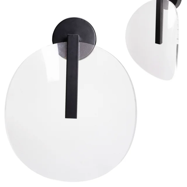 SIENINĖ LAMPA, SIENINĖ LAMPA APP1313-W Juoda