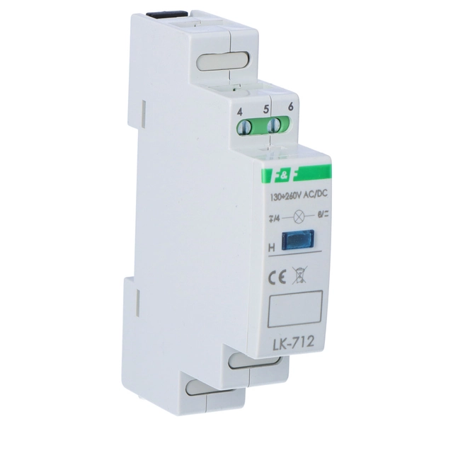 Signalna lampica LK-712 b 1xLED plavo,Un=130÷260V AC/DC