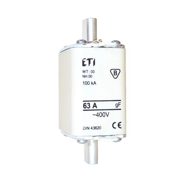 Siguranță industrială rapidăNH00/WT-00 gF 25A/500V