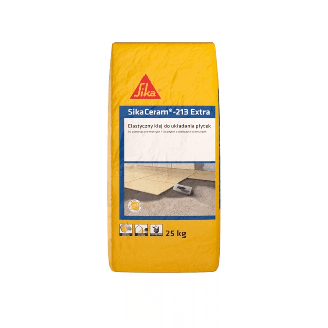 SIKA SikaCeram-213 EXTRA cement adhesive with improved parameters, class C2, 25kg, internal./call.