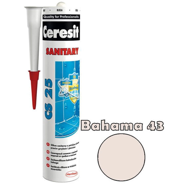 Σιλικόνη Ceresit CS-25 bahama/χωρίς 43 280 ml