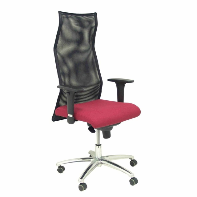 Silla de Oficina Sahúco XL P&C BALI933 Castaño Rojo