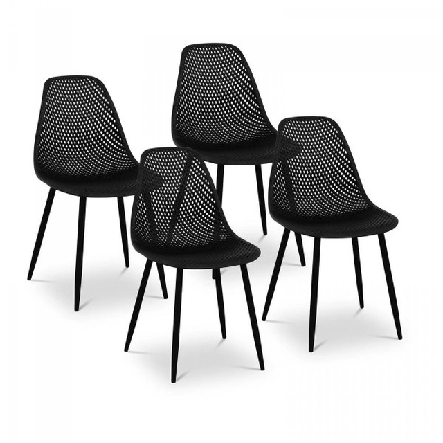 Silla - hasta 150 kg - 4 uds.Dem &amp; Starck 10260139 STAR_SEAT_13