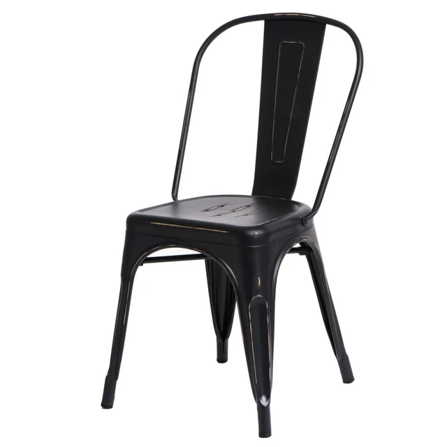 Silla Paris antigua negra