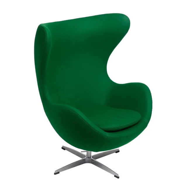 Sillón Jajo, cachemira verde oscuro, 45 Premium