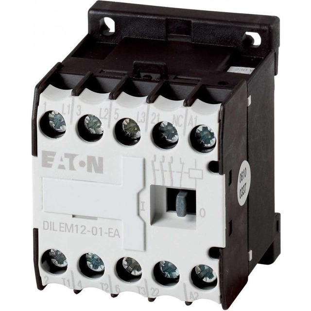 Силовий контактор Eaton 12A 3P 24V DC 0Z 1R (189990)