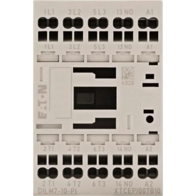 Силовий контактор Eaton DILM 3-biegunowe 380 V 400 V 3 кВт 1Z 24 V DC Push-In пружинні клеми 199223