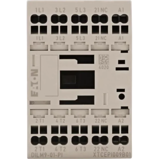 Силовий контактор Eaton DILM 3-biegunowe 380 V 400 V 4 кВт 1R 230 V AC Push-In пружинні клеми 199234
