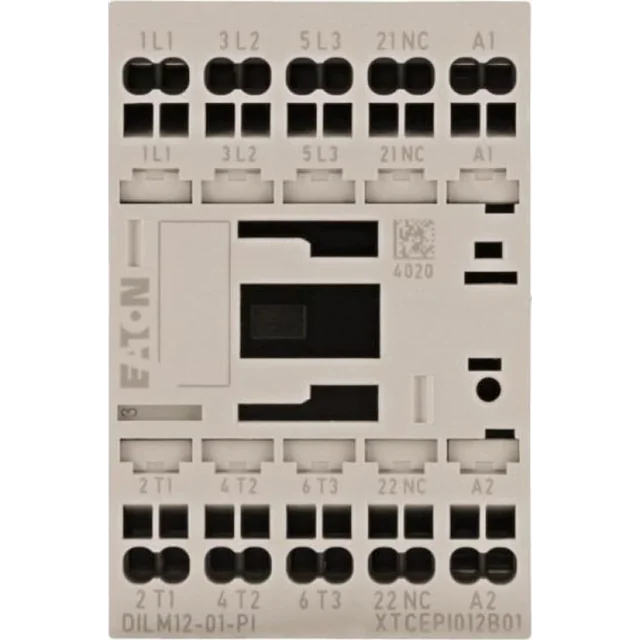 Силовий контактор Eaton DILM 3-biegunowe 380 V 400 V 5.5 кВт 1R 230 V AC Push-In пружинні клеми 199244