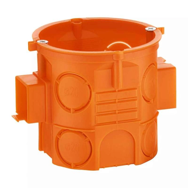 Simet S60DFw 33069008 60 mm tiefe Box mit Schrauben orange