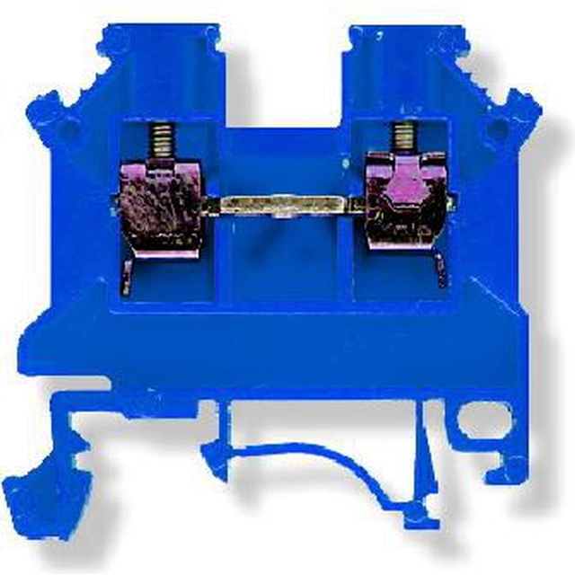 Simet Złączka szynowa ZSG 1-4.0Nn 2-przewodowa 4mm2 niebieska (11321313)