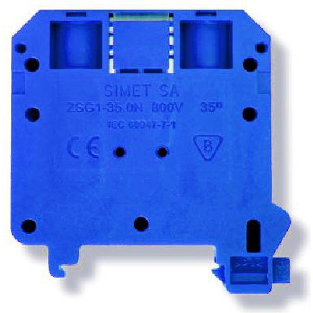 Simet ZSG riviliitin 1-35.0Nn 2-przewodowa 35mm2 sininen (11721313)