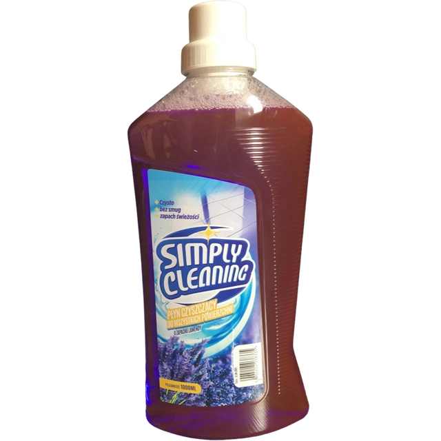 Simply Cleaning 1000ml lavender scented floor cleaner