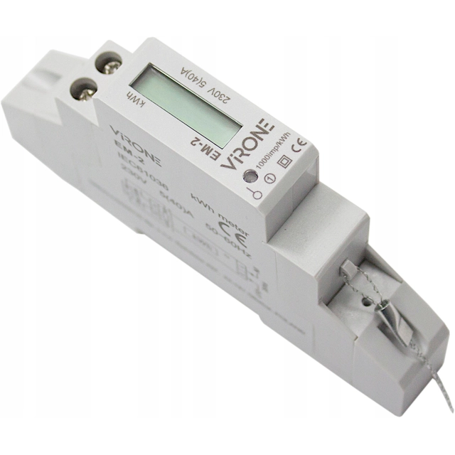 SINGLE-PHASE METER CURRENT ENERGY SUB-METER 1-FAZ 40A ORNO