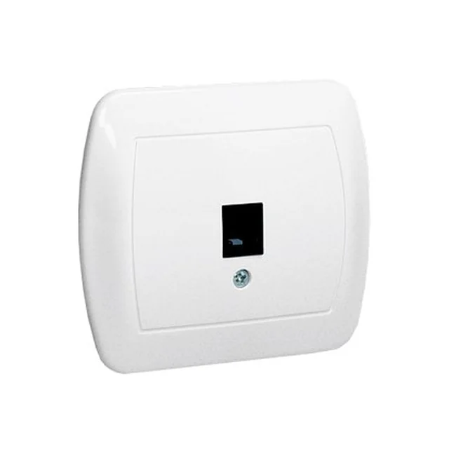 Single telephone socket AT1E/11 Chord white