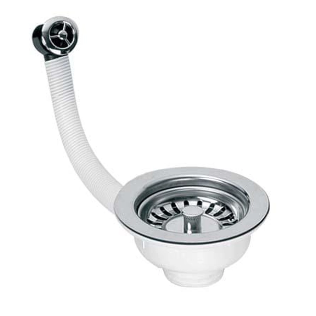 Sink drain FSW50PPOL25 McAlpine chrome