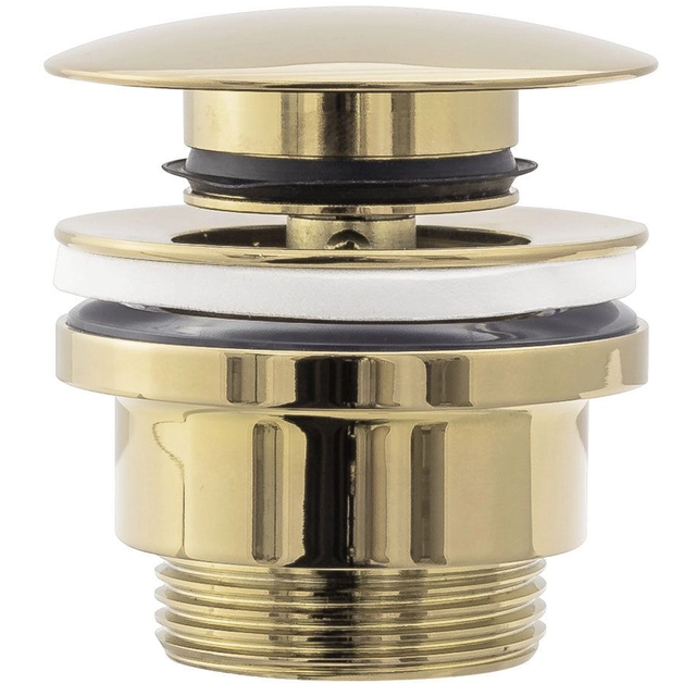 Sink plug universal click-clack Rea Golden