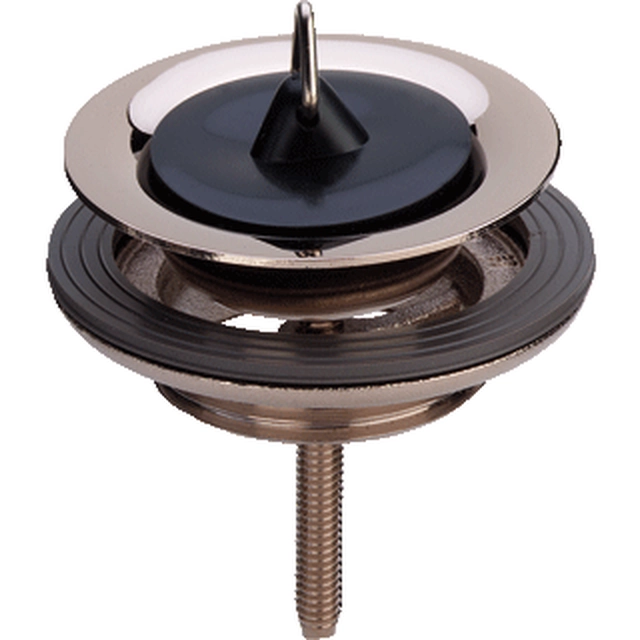 Siphon valve for VIEGA washbasin with rubber stopper