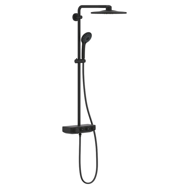 Sistem de dus cu termostat pentru montare pe perete Grohe Euphoria System SmartControl 310 Duo, corp cool, blocare de siguranță,