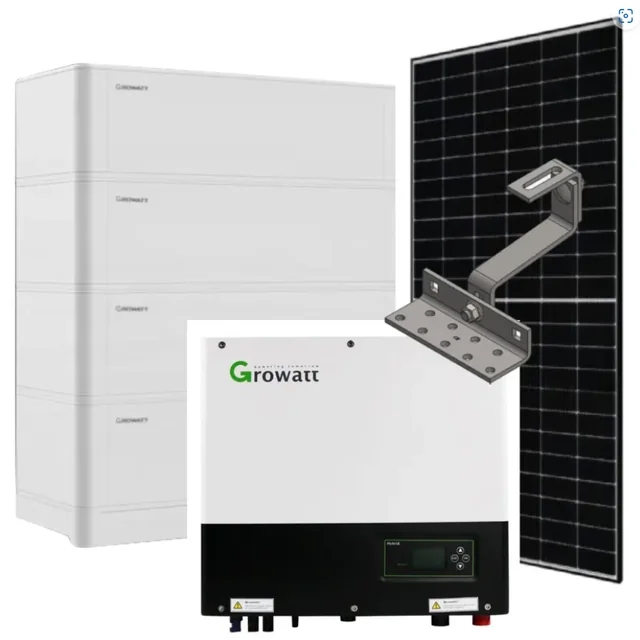 Sistema fotovoltaico completo 10 kWp com armazenamento