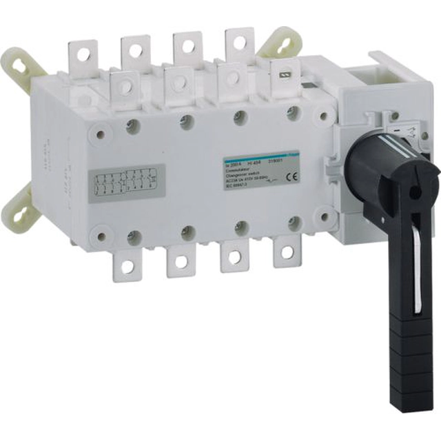 Sistema Hager Switch I-0-II generatore di rete 4P 250A (HI454)