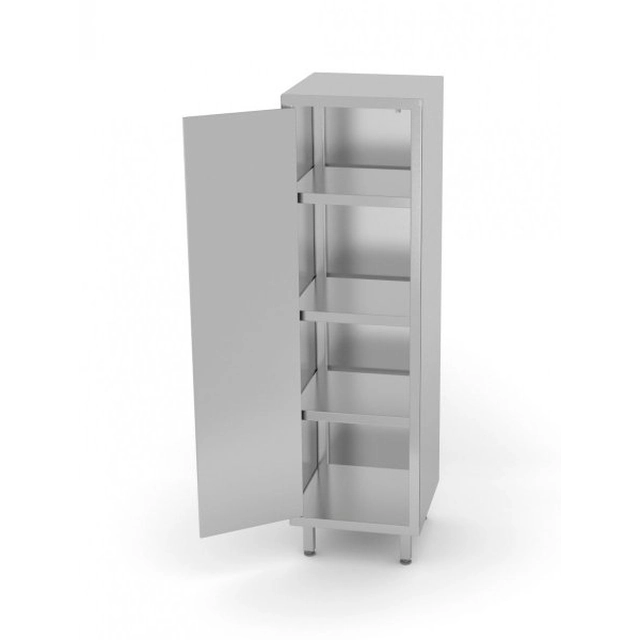 Шкаф за съхранение с врати на панти 400 x 700 x 2000 mm POLGAST 304047-2-W 304047-2-W