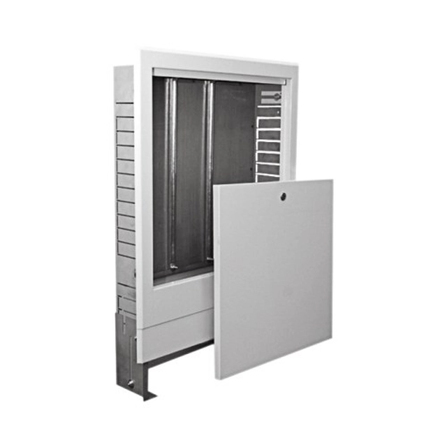 Шкаф за скрит монтаж SWPS, с боядисана рамка, за колектори със и без смесителна система-15/10