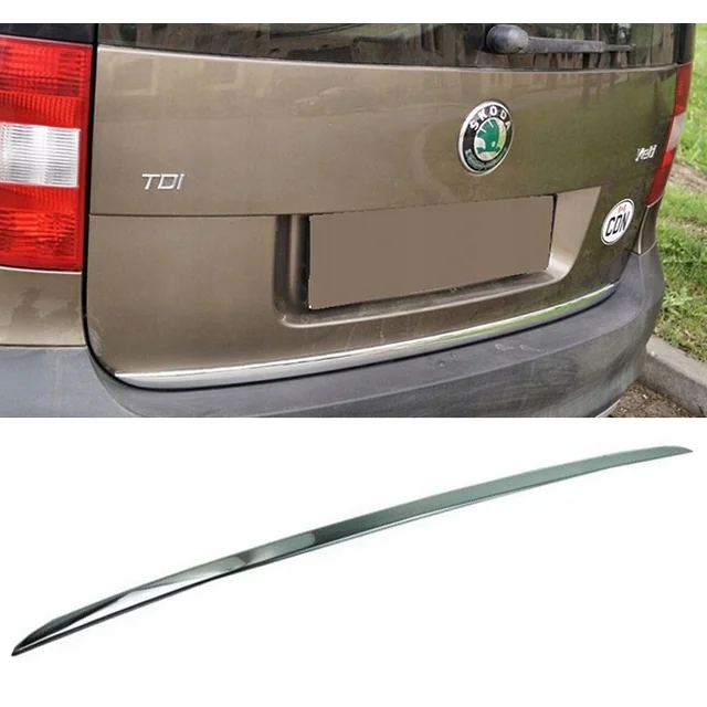 Skoda YETI II FL 14- CHROME STRIP Chrome-plated hatch