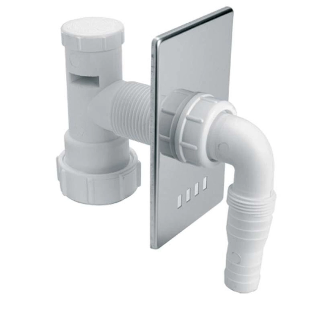 Skriveni priključak za perilicu rublja ili posuđa s McAlpine zračnim ventilom HC14WM32