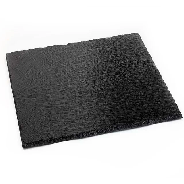 Slate tray 4 pcs. square 10 cm